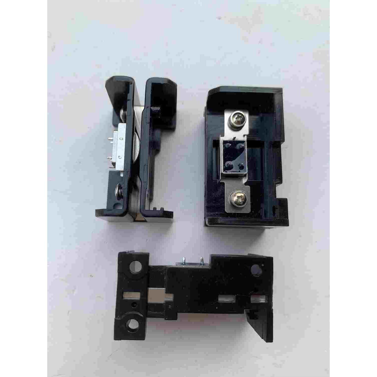 刷卡机磁头 读卡器磁头 2条磁嘴带卡口架 2轨4脚 全新 现货请直拍