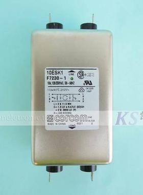 10ESK1 SK系列F7230 6609035-9 Corcom 10A 抗干扰电磁辐射滤波器