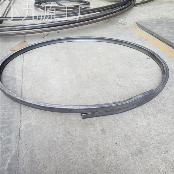 黑铁 方管 卷圆圈 盘管 弯弧形 2020 3030 4040 5*50 6060毫米