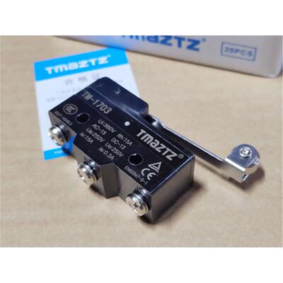 原装TMAZTZ永得TM-1703微动开关 行程开关 自复限位开关 银点铜件