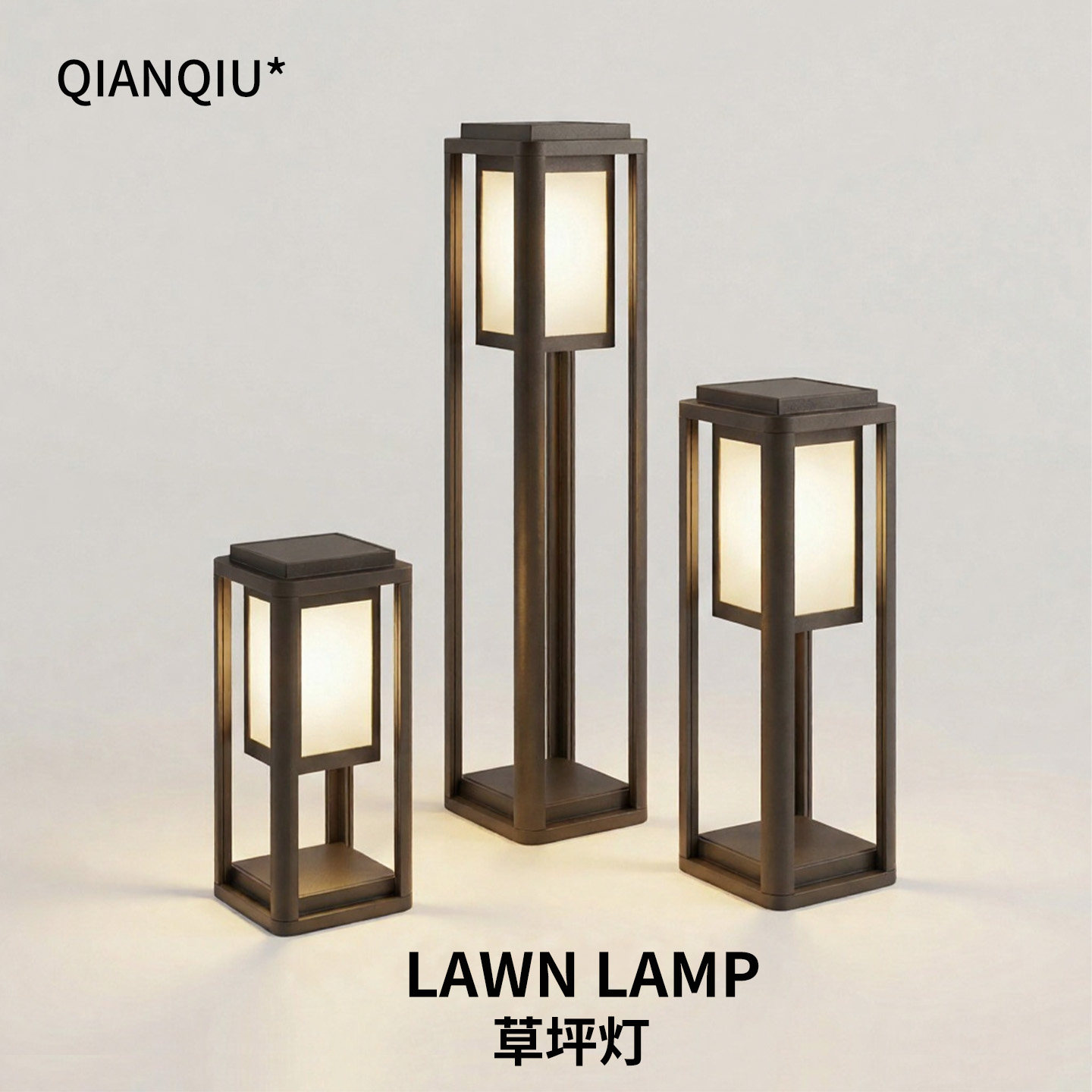 太阳能草坪灯户外室外防水庭院发光地灯花园园林灯别墅照明景观灯