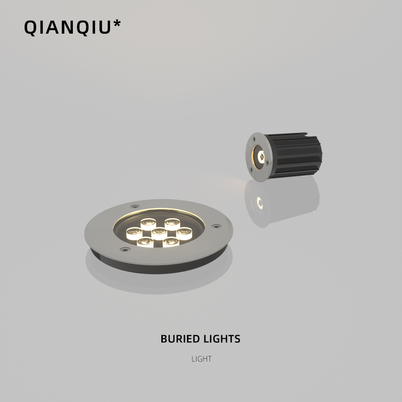 户外地埋灯防水led超薄室外七彩