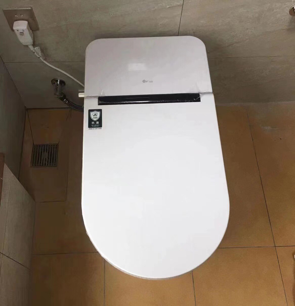 智能马桶银坐w8421带水箱无惧水压停电清洗烘干离座冲水抗菌加热
