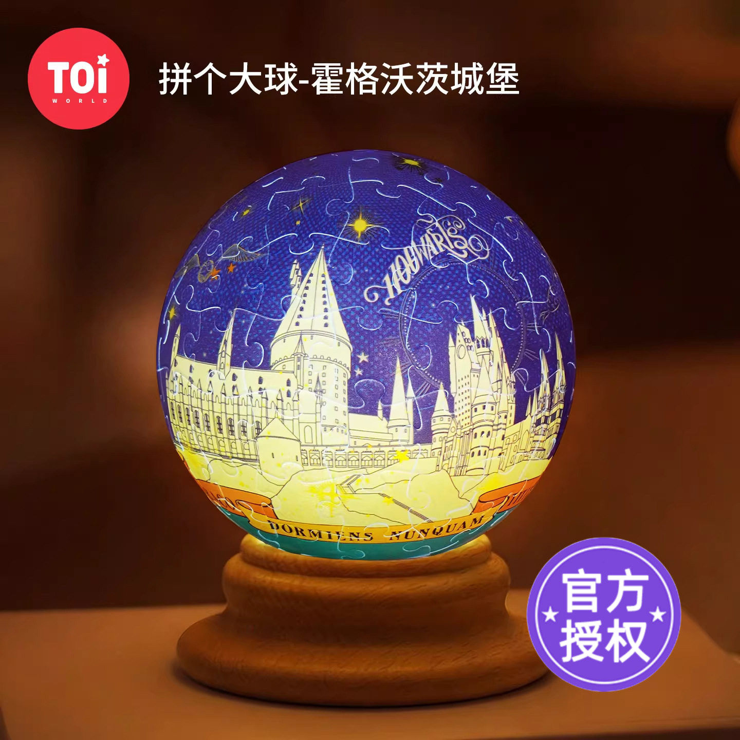 TOI图益拼个大球霍格沃兹城堡