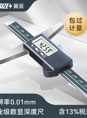 INSIZE英示双钩数显深度尺5613