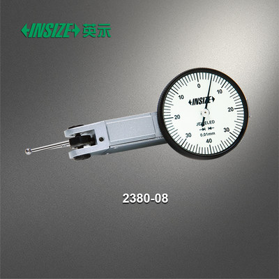 INSIZE英示杠杆百分表2380 2381 0.8mm  杠杆千分表0.2mm