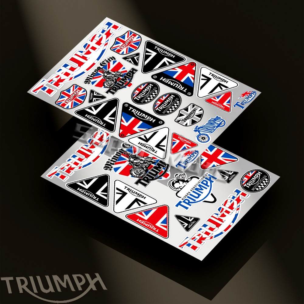 凯旋反光贴纸油箱贴花