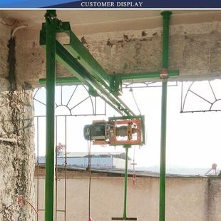 轨道升降吊机家用220v建筑装 三立柱室内直滑式 修吊料机起重提升机