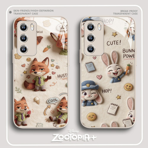 毛绒朱迪尼克疯狂动物城手机壳