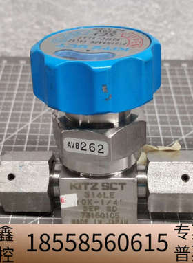 KlTZ北泽隔膜阀 SCT 316LE 10K-1/4 SE