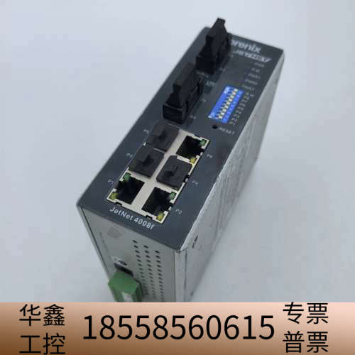 JetNet 4008f-m Korenix 工业级交换机，