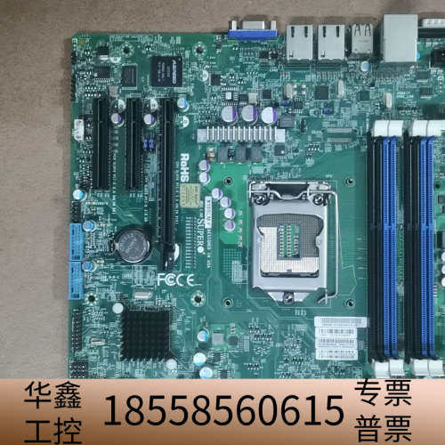 超微X10SLL＋-F服务器主板，1150针U，支持IPMI.议价