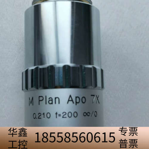 三丰M Plan Apo 7X显微镜物镜，，镜片通透.议价