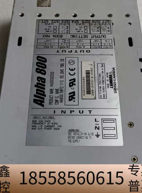 Alpha 800 MA8000026D TDK工业电源！多