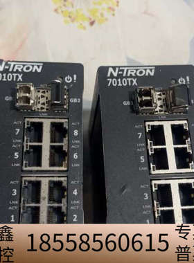 N-TRON+7010TX+工业交换机++两光口+八电口 带.议价