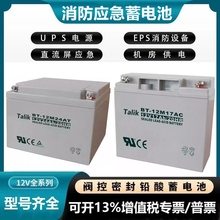 海湾GST泰和安北大青鸟天成消防主机BT-12M24AT12V24AH应急蓄电池
