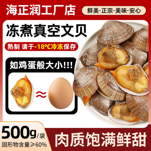 新鲜肥美大文贝500g/袋