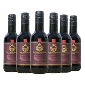 开普山进口小瓶红酒K688皮诺塔吉干红葡萄酒187ml 6瓶