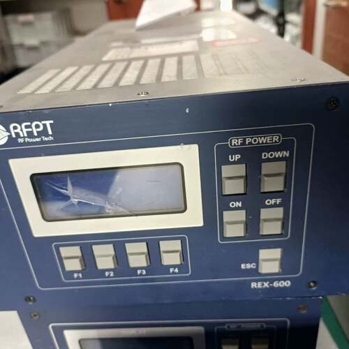 可议价RFPT射频电源REX-600，通电开机功能不测试，标价