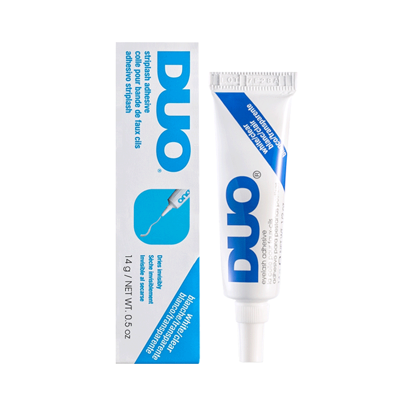 DUO假睫毛胶水低敏美国进口正品超粘持久无痕透明睫毛胶14g