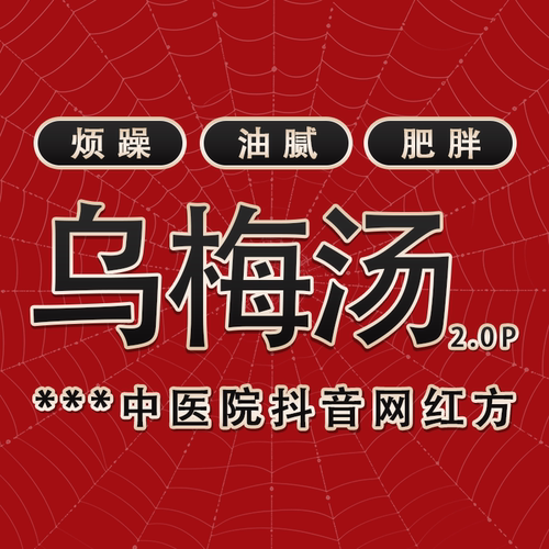 独立小袋乌梅汤升级版药厂直销