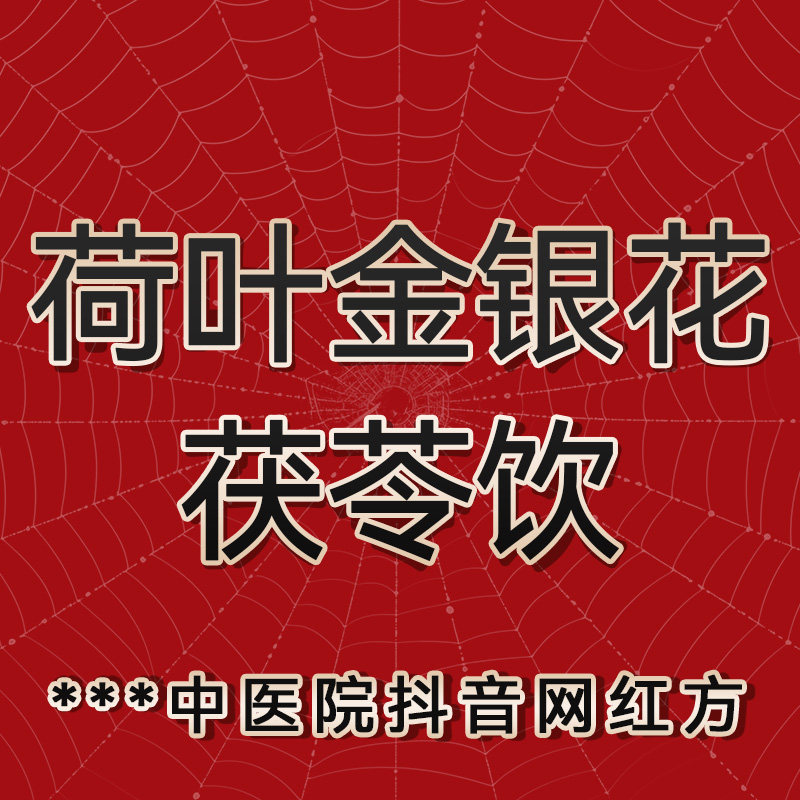 国强荷叶金银花茯苓饮陈皮藿香荷叶玫瑰花冬瓜皮中药饮片养生茶饮