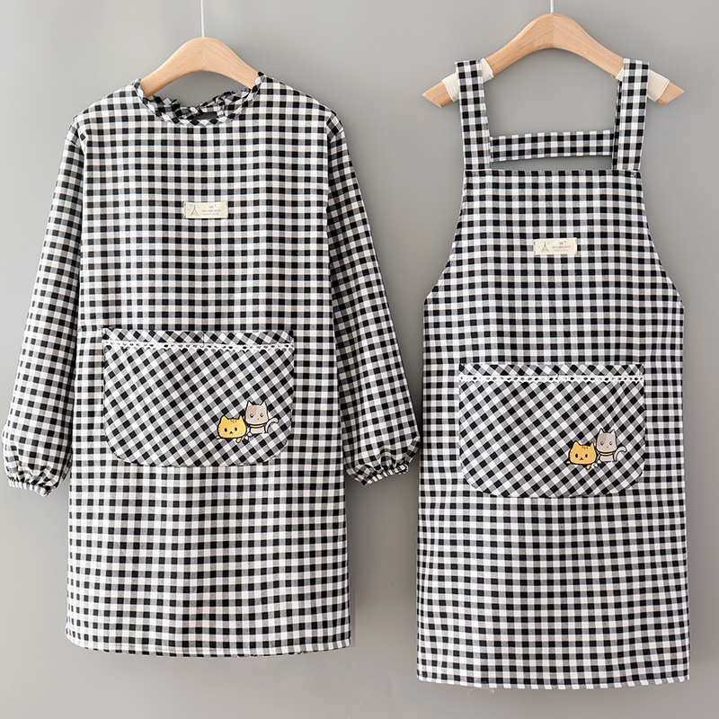 日本进口muj高档围裙长袖