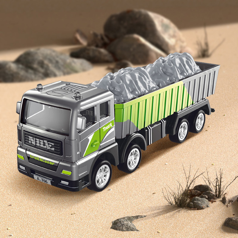 合金翻斗车玩具男孩货车