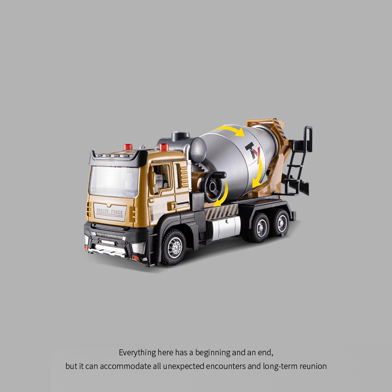天鹰模型大号水泥搅拌车玩具儿童混泥土罐车宝宝小汽车3男孩6三岁