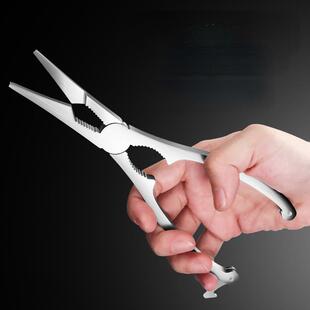 04不锈钢蟹钳家用多用途吃蟹神器加厚饭店蟹八件吃蟹工具套装