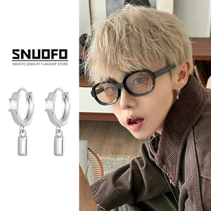 独特吊坠耳钉男2026年新款爆款耳坠新款独特耳扣美式耳环简约耳饰