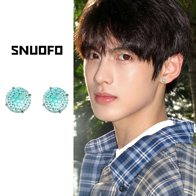 秋冬美式耳钉小众设计