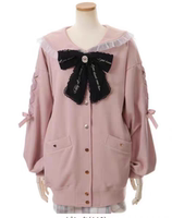 Japanese-style sweatshirt mass production type, Japanese-style bow sweet navy collar long No. 2 sweatshirt jacket thumbnail 2