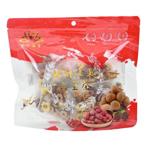 千叶莲号桂圆红枣六宝茶独立小包装108g
