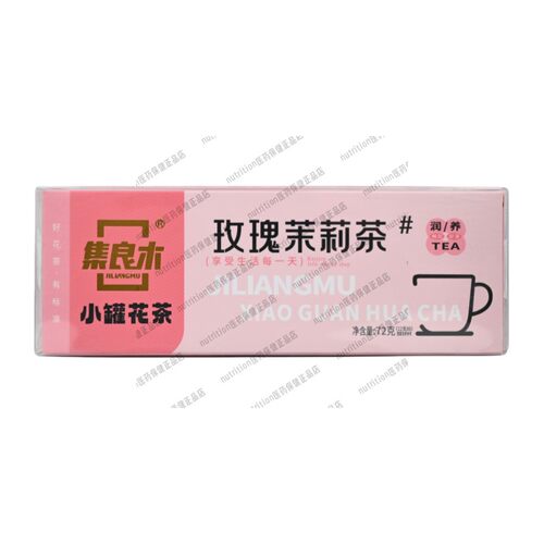 集良木小罐花茶玫瑰茉莉茶畅饮花茶享受生活每一天6小罐72g