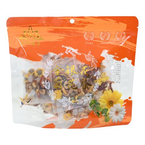 千叶莲号金银花菊花茶独立小包装108g