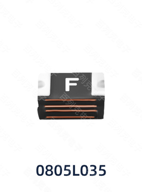 0805L050WR 力特原装SMD贴片自恢复PPTC保险丝0.5A 6V丝印F