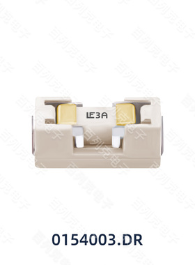 原装力特0154003.DR贴片快断一次性保险丝1808带座熔断器FL3A125V