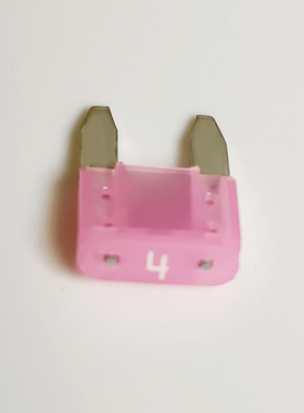 0297004.WXNV力特小号进口汽车保险丝插片车用保险片4a点烟器保险