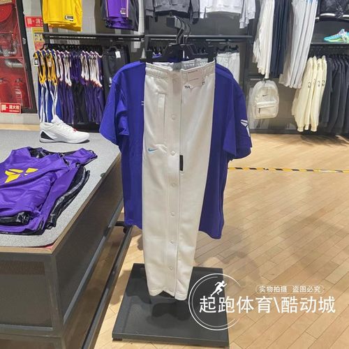 耐克男加绒保暖篮球运动裤