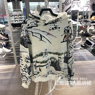 Nike耐克Jordan男子卫衣2025冬新款加绒保暖针织运动连帽衫HV1051