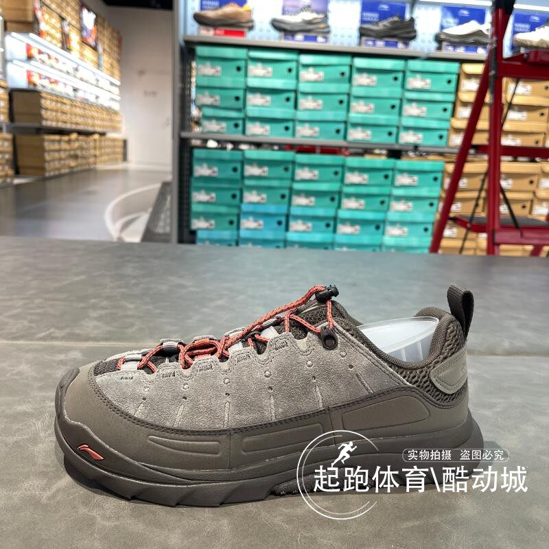 李宁男CF溯减震回弹户外徒步鞋