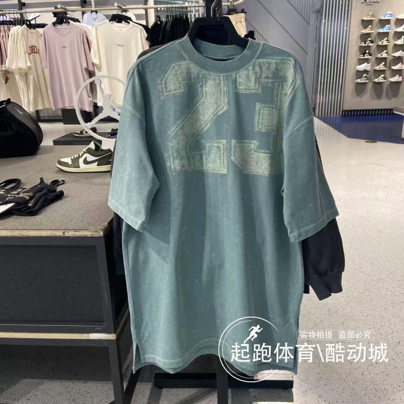 耐克女Jordan纯棉宽松水洗连衣裙