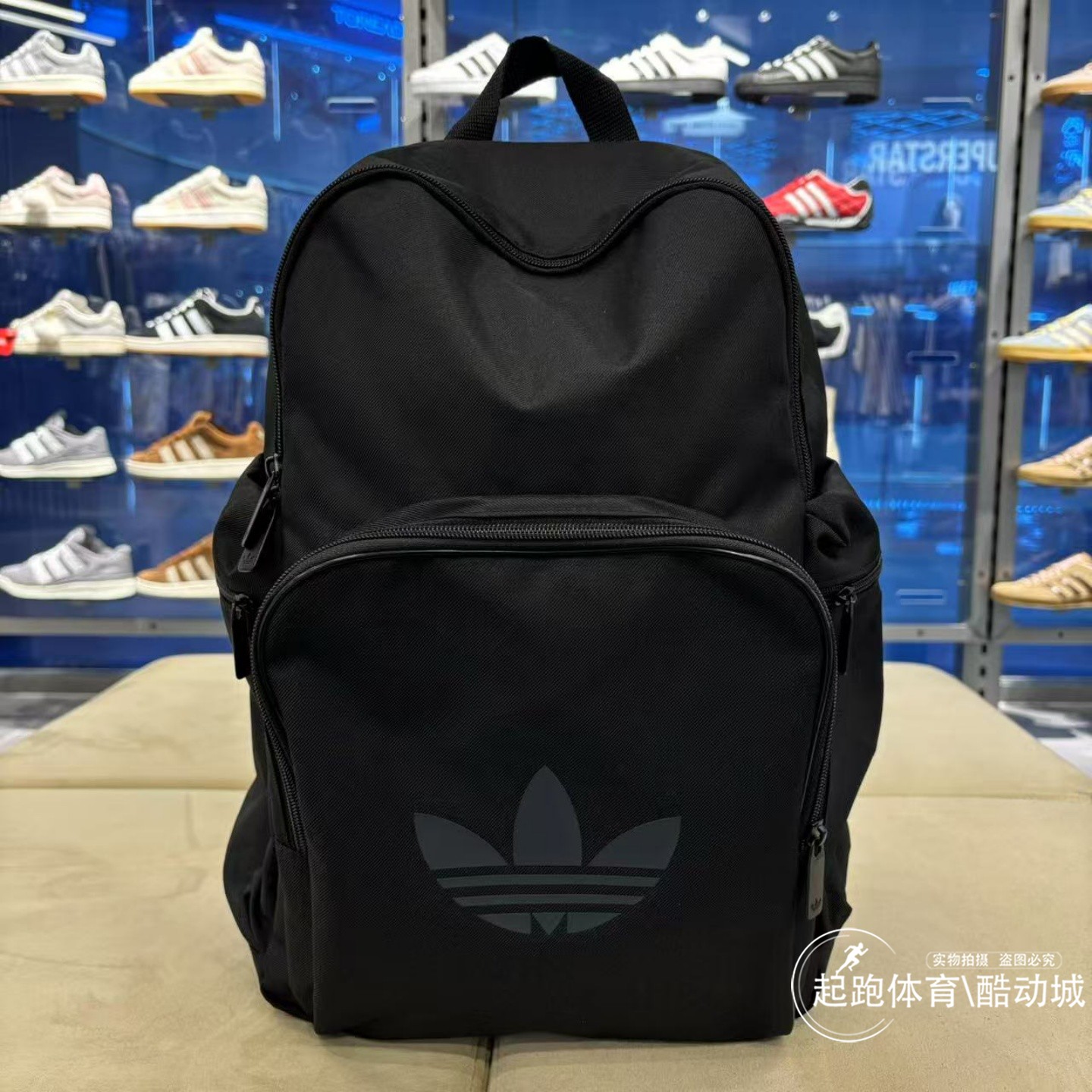 阿迪达斯男女运动休闲双肩包