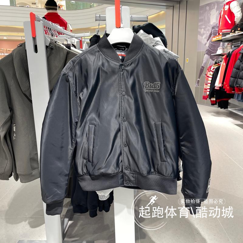 李宁男子时尚潮流棉服保暖