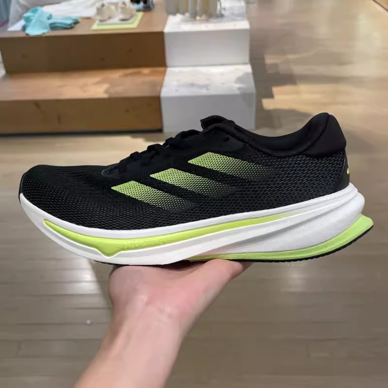 阿迪达斯男超轻缓震柔弹跑步鞋