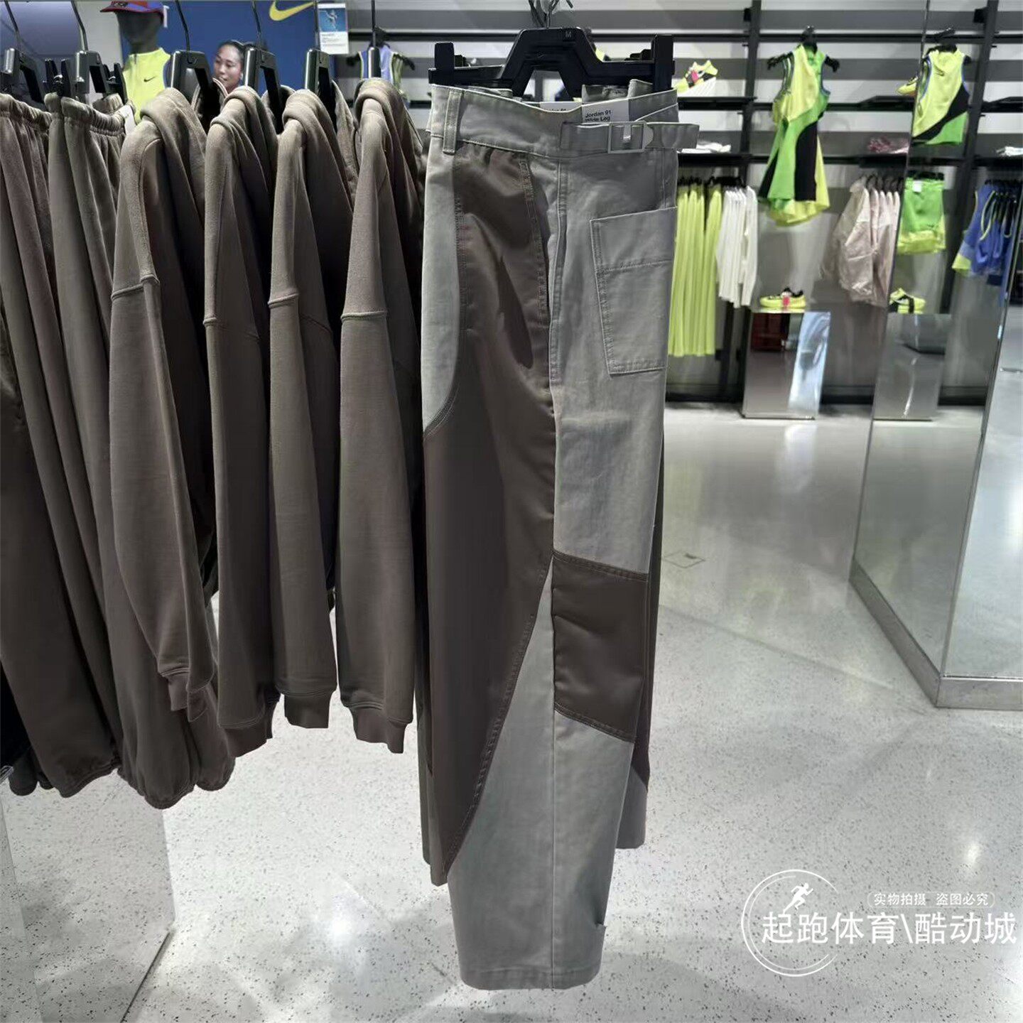Nike耐克Jordan女子长裤2026春新款直筒纯棉宽松针织运动裤IF1043