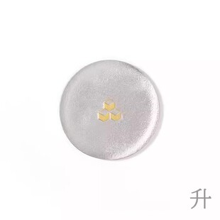 日本制 能作纯锡金箔NOUSAKU 缘起 吉祥纹 豆皿 碟子 升