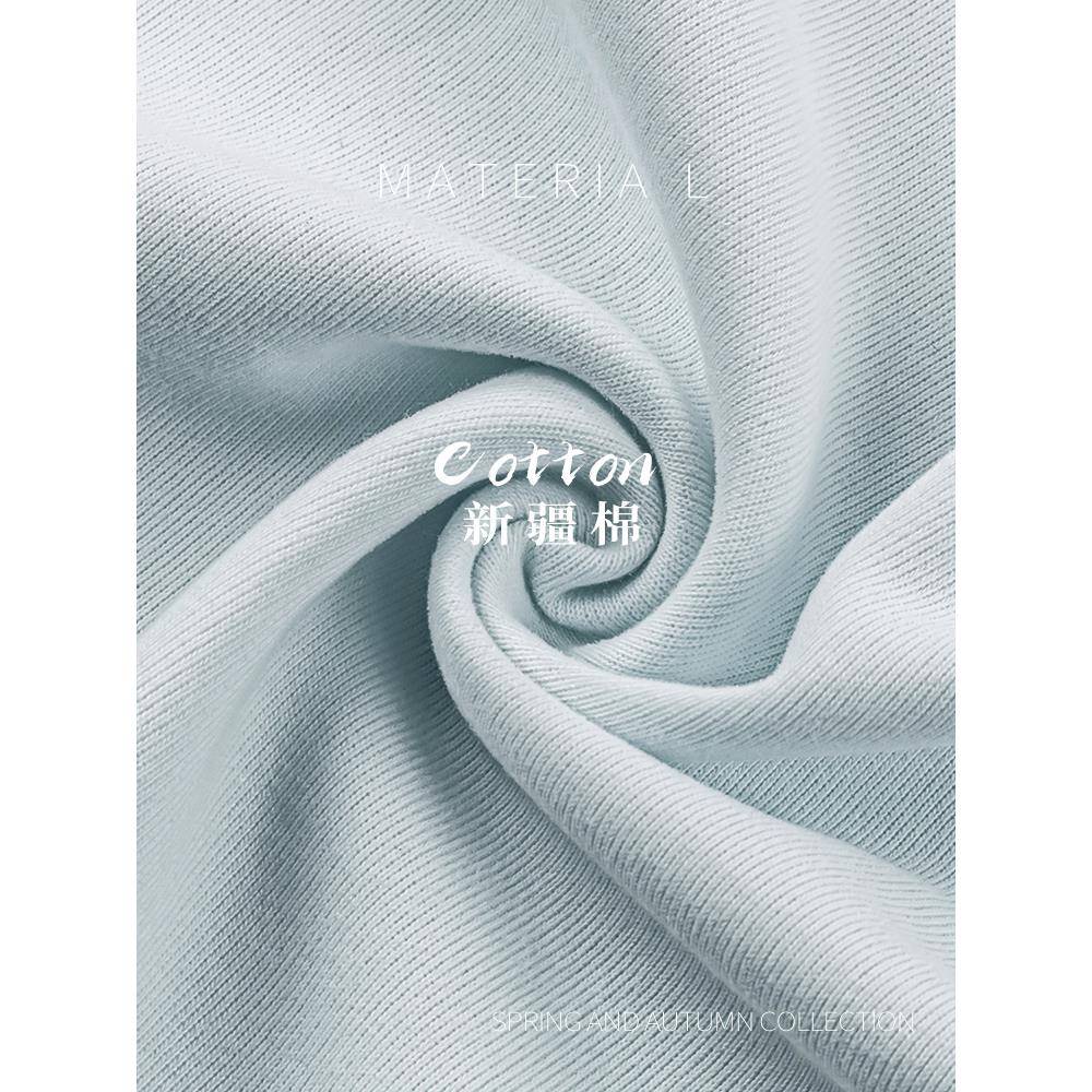 蓝外套女初韩系BG-23-47慵懒风春厚卫衣春开春穿色搭早季春加绒20