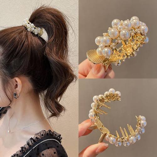 高马尾发夹女高级感大号